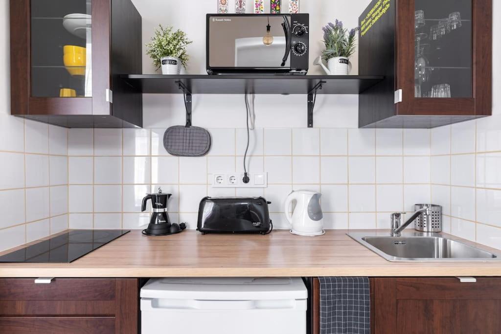 Vintage Style Cozy Downtown Apartment. Budapest Luaran gambar